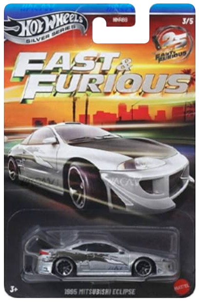 1995 Mitsubishi Eclipse · Fast & Furious · Silver Anniversary